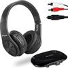 Retekess TA005 Cuffie senza fili, Batteria ricaricabile integrata, Supporta ingresso stereo, AUX e RCA, Cuffie per anziani e genitori