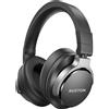 BUXTON BHP 9800 Cuffie Over-Ear Wireless con ANC, sensibilità 97dB, design pieghevole, fino a 22 ore di riproduzione, funzione vivavoce, controllo volume e musica, indicatori LED