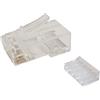Solarix Konektor RJ45 CAT6 UTP 8p8c nestíněný skládaný na drát / 100 ks KRJ45/6SLD