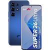 DOOGEE Smartphone Itel S26 Ultra 4G Unisoc T7300 (6 nm) 8 GB+256 GB, 6000 mAh Display FHD+ da 6,78" Android 15, fotocamera da 50 MP, doppia SIM/NFC, blu