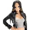 BANPRESTO ONE PIECE DXF JEANS FREAK 07 BOA HANCOCK ABITO NERO STATUETTA IN PVC Banpresto