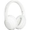 Moodix ANC Bluetooth on-ear, cuffie wireless a cancellazione attiva del rumore compatibili con Android e iOS, cuffie over-ear con bassi profondi, bianco