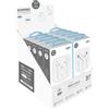Tech One Tech earTECH TEC1203/ con microfono/ fulmine/ include 10 auricolari bianchi