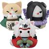 Megahouse Naruto Shippuden Mega Cat Project figure da collezione Nyanto! Il Grande Nyaruto Serie I Sannin Set 10 cm (con regalo)