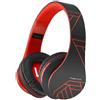 PowerLocus Cuffie wireless PowerLocus P2 (nero-rosso)