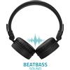 LAMAX Blaze2 Nero Cuffie intrauricolari senza fili, riproduzione 35 ore, Bluetooth 5.3, design pieghevole, supporto assistente vocale, microfono