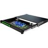 Stalflex Switch ottico Stalflex per installazione a rack Standard 19" 1U 24x Simplex LC/PC Nero