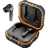 Moodix Auricolari Bluetooth Moodix, ANC, impermeabili IPX7 - Senza fili, bassi profondi, microfono, compatibili con Android e iOS