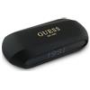 Guess Cuffie Bluetooth Gutwsc2Mcdsk Tws + Docking Station Nero/Nero Logo Metallico Allungato Stampato