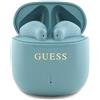 Guess Printed Classic Logo - Cuffie Bluetooth TWS + custodia di ricarica (turchese)