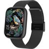 Forever Smartwatch SW-330 ForeVigo 4 Nero, Impermeabile, Bluetooth, IP68, Amoled, Monitoraggio del Sonno, Cardiofrequenzimetro, Modalità Sportive