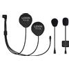 OEM Cuffie intercomunicanti a rete, altoparlante HD da 40 mm, cancellazione del rumore migliorata, auricolari (senza clip)