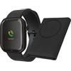 Techmade Smartwatch Apple Watch Techmade Black Collection Glam - unisex