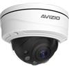 AVIZIO Telecamera IP a cupola da 3 Mpx, IK10, 3-10,5 mm, Motorzoom