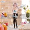FuRyu Super Sonico BiCute Bunnies Statua in PVC Cameriera Colore Azzurro Ver. 28 cm