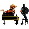Banpresto One Piece Luffy & Brook Word Storie da collezione figura 8cm