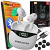 Wenom Cuffie sportive wireless 15pro Enc TWS Bluetooth 5.3 con powerbank