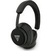 Guess Cuffie Bluetooth ENC Guess Saffiano Triangle Logo nero