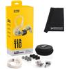 CTM Clear Tune Monitors Cuffie in-ear monitor CTM CE110 con panno di lucidatura