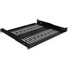 VALUE rack per apparecchiature da 19 pollici 1 U, P: 400 mm, max. 25 kg, a U, nero