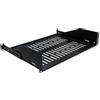 VALUE rack per apparecchiature da 19 pollici 2 U, P: 350 mm, max. 25 kg, a U, nero
