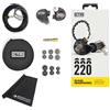 CTM Clear Tune Monitors CTM CE220 Cuffie Monitor In Ear Grigio con panno