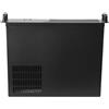 OEM Alloggiamento per server, alluminio, 482 mm x 89 mm x 350 mm, supporta mini ITX e micro ATX, montaggio in rack 2U, spazio per 3 HDD da 3,5" e 1 SSD da 2,5"