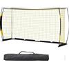 OEM Porta da calcio, 12 x 6 FT, Design pieghevole, Include 2 reti, Accessori inclusi, Adatto a tutte le età