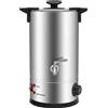StarTech Scioglitore di cera per candele - Pentola elettrica da 10 l - Regolazione della temperatura - Termostato regolabile - Modello VIC-WBWB10 - Argento
