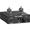 Akhan Fosi Audio P2 Amplificatore per cuffie a valvole Tubo a vuoto Preamplificatore Mini Hi-Fi Stereo Audio con bassa uscita di rumore di fondo Protezione per cuffie