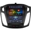Happiq Autoradio con Bluetooth e CarPlay per Ford Focus 3 MK3 (2011-2019) - Compatibile con Apple e Android - Impianto stereo - Sistema di navigazione - 3 GB di RAM, 32 GB di memoria