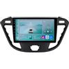 Happiq Autoradio con Bluetooth e CarPlay per Ford Transit/Tourneo (2013-2021) - Compatibile con Apple e Android - Impianto stereo - Sistema di navigazione - 1 GB di RAM, 32 GB di memoria interna