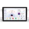 Happiq Autoradio con Bluetooth e CarPlay per Suzuki Grand Vitara 3 (2005-2015) - Compatibile con Apple e Android - Impianto stereo - Sistema di navigazione - 3 GB di RAM, 32 GB di memoria