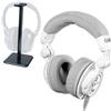 Ultrasone Cuffie Ultrasone Signature Pure bianche con supporto da tavolo