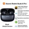 StarTech Buds 6 Pro - Auricolari TWS in-ear - Audio ad alta risoluzione con LDAC - ANC fino a 55 dB - Bluetooth 5.3 - Doppia connessione - Custodia di ricarica USB-C - Nero