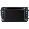 Awesafe Autoradio da 7 pollici con lettore CD per Mercedes W203 (2000-2004): navigatore, comandi al volante, Bluetooth, RDS, DSP, GPS, DAB+