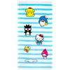 Franco Collectibles Sanrio Hello Kitty & Friends - Telo da bagno/piscina/spiaggia in cotone super morbido, 152,4 x 76,2 cm, prodotto con licenza ufficiale