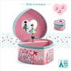 DJECO Carillon Portagioie con ballerina,colore rosa,Djeco