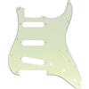 Musiclily Pro 11 Fori ST Battipenna per Chitarra Elettrica Squier Sonic Strat SSS, 3 strati Mint Green