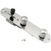 Musiclily Basic 32mm TL Piastra Controllo Pre-cablata Control Plate Cromato | Interruttore 3 Vie con Cablaggio, per Chitarra Elettrica tipo Tele