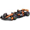 Burago Bburago - Mclaren MCL38 Oscar Piastri #81 2024 - Modellino Realistico Auto in Scala 1:43, Guidata da Oscar Piastri, Licenza Ufficiale MCLaren, Età consigliata 3+ Anni
