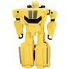 Transformers EarthSpark - Action Figure di Bumblebee da 10 cm, conversione in 1 Passaggio con Lancio in Aria, Robot Giocattolo per Bambini e Bambine dai 6 Anni in su