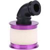 VGEBY1 Filtro Aria RC, Filtro Aria Modello 3 Colori per Auto Giocattolo 1/10 RC(Viola) Ricambi Thunder Tiger