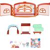 Bluey School Friends- Calypso's School Playset, 6,3-7,6 cm, figure mobili
