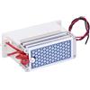 ViaGasaFamido Generatore Di Ozono Commerciale 15G/h Purificatore D'Aria Ad Alta Capacità 220V Per Disinfezione Casa Auto Ufficio Portatile E Silenzioso