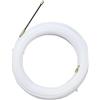 Zarivy Tenditore per cavi in nylon di 4 mm di diametro e 10 m di lunghezza, colore bianco, ideale per il fissaggio e l'organizzazione dei cavi.