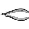 KNIPEX Tronchese laterale di precisione per elettronica ESD con impugnature multicomponente 120 mm, 79 02 120 ESD
