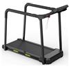 Akluer Tapis roulant Walking Pad per anziani, ampio display a LCD, corrimano