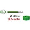 Prysmian Group 60094814 CAVO U/UTP CAT.6 CCA VERDE 305M