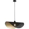 Tecno Arredo 3 Lighting SOSPENSIONE RHEI-DOT NERA/ORO 1XE27 60X33X150CM